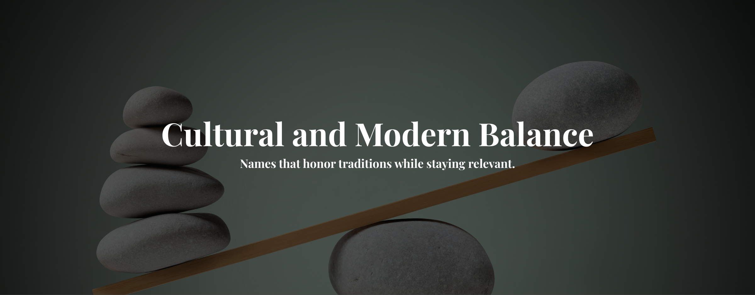 Cultural and Modern Balance